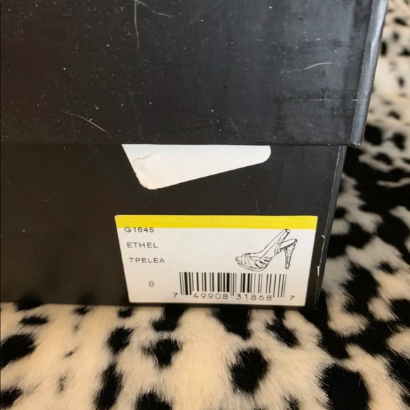 L.A.M.B. Ethel sling back peep toe shoe - Picture 2 of 6